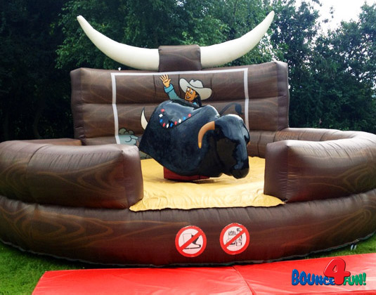 inflatable rodeo bull